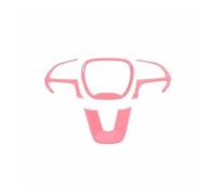 Car Interior For Dodge For Charger For Challenger 2015-2026 For Durango 2014-2026 Car Interior Steering Wheel Decoration Cover(Pink)