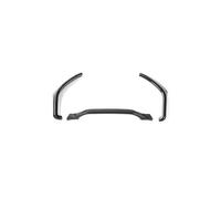 Car Interior For F150 For F250 F350 2015-2020 Car Interior ABS Car Dashboard Instrument Strips Trim Decoration Cover Stickers Car Trim Interior(Black wood grain)