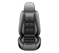 Car Interior For Fiesta For Fusion For Mondeo For Taurus For Mustang For Territory For Kuga PU Leather Car Seat Cover Seat Cover(Black Gray 1 Seat)