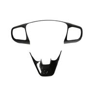 Car Interior For For Focus MK4 2019 2020 Interior Window Swtich Gear Steering Wheel Air Switche Button Cover Trim Moulding Trim(Steering wheel cover)