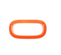 Car Interior For Jeep For Wrangler JK 2011 2012 2013 2014 2015 2016 2017 Car Interior Reading Light Lamp Decoration Cover Accessories Car Molding Strip(1x orange)