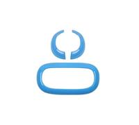 Car Interior For Jeep For Wrangler JK 2011 2012 2013 2014 2015 2016 2017 Car Interior Reading Light Lamp Decoration Cover Accessories Car Molding Strip(3 x light blue)