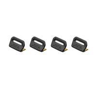 Car Interior For Jeep For Wrangler JL For Gladiator JT 2018-2024 Aluminium Alloy Interior Accessories Car Window Control Buttons Decoration Trim(Black)