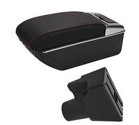 Car Interior For Kia For Picanto 3X-Line Car Retrofit Parts Double Layer 7Usb Armrest Storage Box Center Console Armrest Pillow Interior