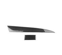 Car Interior For Mazda 3 2010 2011 2012 2013 Co-pilot Dashboard Holder Trim Interior Cover Sticker Car Accessories Real Soft Carbon Fiber(For RHD Black Carbon)