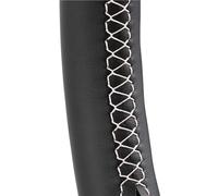 Car Interior For Seat For Leon 5F Mk3 For Ibiza 6J For Tarraco For Arona For Ateca For Alhambra Steering Wrap Car Steering Wheel Cover (White Line)