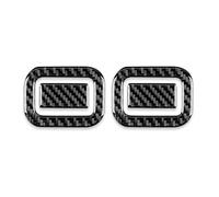 Car Interior for Subaru for Forester 2009-2012 Car Accessories Interior RHD LHD Trim Soft Carbon Fiber Rear Seat Botton Sticker Car Trim Strip(Black)