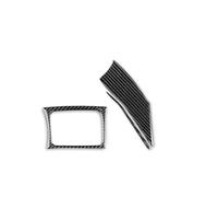 Car Interior for Subaru for Forester 2009-2012 Car Accessories Interior RHD LHD Trim Soft Carbon Fiber Rear Seat Botton Sticker Car Trim Strip(RHD Side Air BK)