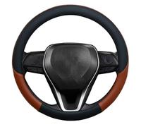 Car Interior For Toyota For Rav4 For Wildlander For RAV4 LE AWD For GTQ6440 PU Car Steering Wheel Cover (Brown)