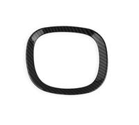 Car Interior For Volvo For XC60 For XC90 V90 S90 2018 2019 2020-2025 Interior Accessories Car Steering Wheel Trim Cover Frame Car Molding Strip(A carbon)