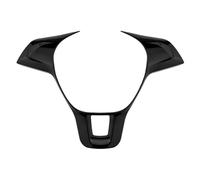 Car Interior For VW For Tiguan MK2 For Golf 7 7.5 For Polo For T-Cross For T-Roc For Touran 2017-21 Car Steering Wheel Buttons Panel Cover Trim Car Molding Strip(Common Black)