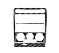 Car Interior Frame Trim For Seat For Ibiza 6l 2003 2004 2005 2006 2007 2008 LHD RHD Car Central Control AC Panel Accessories Real Soft Carbon Fiber Sticker Car Interior Decoration(Type A RHD Black)