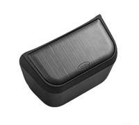 Car Interior Garbage Bin For Toyota For Sienna 2021-2025 / Vehicle Mounted Direct Replacement Trash Can Organizer For Seat Back Center Console Secure Fit Plastic 1 Piece(Black Wood Style)