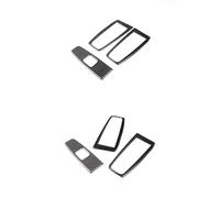 Car Interior Handle Car Interior Door Handle Central Control Panel Sticker Car Modification Accessories For Subaru For Brz 2022(Black)