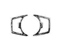 Car Interior Headlight Switch Decoration Cover Trim Sticker for Mustang 2015 2016 2017 2018-2020 Accessories Forge Carbon Fiber Car Styling Interior