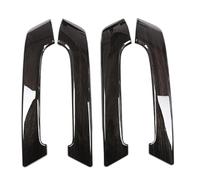 Car Interior Inside Handle Cover 4PCS Car Interior Door Handle Trim For Toyota For Land For Cruiser For Prado FJ150 150 2010-2018 Accessories Black Wood
