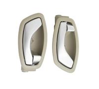 Car Interior Inside Handle for Fluence 2011 2012 2013 Black 806715396R 806713870R Auto Interior Opening Door Left Right Inner Handle(Beige 1pair)