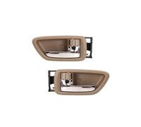 Car Interior Inside Handle for Toyota for Avalon 2000-2004 for Sequoia 2001-2007 Left Right Auto Part Beige Chrome Interior Door Handle(A Pair)