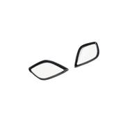 Car Interior Left And Right Air Outlet Cover Trim Accessories For Opel For Vauxhall For Mokka 2013 2014 2015(carbon fiber)