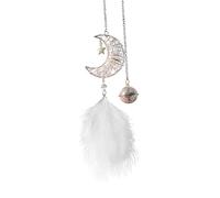 Car Interior Mirror Decorations | Handmade Nature Moon Dream Catcher