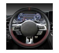 Car Interior Modification For Mustang 2015-2019 For Mustang Gt 2015 2016 2017 2018 2019 Non-Slip Pu Car Steering Wheel Cover