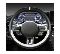 Car Interior Modification For Mustang 2015-2019 For Mustang Gt 2015 2016 2017 2018 2019 Non-Slip Pu Car Steering Wheel Cover