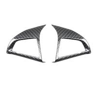 Car Interior Moulding Trim 2PCS Car Chrome Steering Wheel Protective Cover Trim Sticker For Chevy For Cruze Sedan Hatchback 2009-2015 For Trax Accessories Interior Decoration Strips