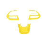Car Interior Moulding Trim Car Steering Wheel Decoration Cover For Jeep For Compass 2017-2020 For Renegade 2015 2016 2017 2018 2019 2021 2022 2023 2024 Interior Decoration Accessories