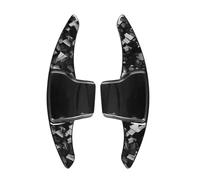 Car Interior Moulding Trim Car Steering Wheel Shifter Shift Paddle Extension For For Explorer 2013 2014 2015 2016 2017 2018 2019 Interior Decoration(Forged Pattern)