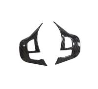 Car Interior Moulding Trim for Peugeot 208 2008-2016 Steering Wheel Sticker Emblem Decal Badge Trim Flying Wheel Panel Interior Accessories(Carbon f)
