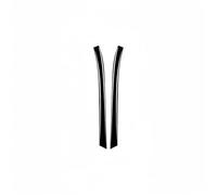 Car Interior Moulding Trim For Sonic 2012-2016 Piano Black Car Interior Central Control Side Strip Decoration Cover Trim Sticker Cars Accessories