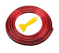 Car Interior Moulding Trim for X1 X3 X7 X5 X6 1 3 5 6 Series Z4 7 M Series, Automotive Gap Fillers Moulding Line, Flexible Edge Strip, Decorative Stickers, Accessories,Red-10m