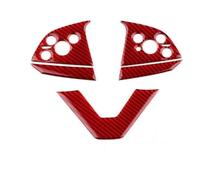 Car Interior Moulding Trim Real Carbon Fiber Steering Wheel Frame Sticker For Tesla For Model 3 For Highland 2024 2025-up Trim Car Accessories Interior Decoration Accessories