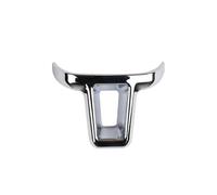 Car Interior Mouldings 1/2/3pcs Car Steering Wheel Decoration Cover Trim Sticker For VW For GOLF For POLO For JETTA MK5 MK6 For Bora Accessories Chrome Trim Decoration Strips(1 pc 6 Clock)