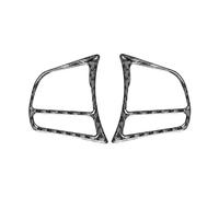 Car Interior Mouldings 2PCS Car Interior Carbon Fiber Steering Wheel Buttons Stickers Cover Trim Car Styling For BMW F30 F31 F34 F45 F32 F33 F36 F22 Trim Decoration Strips(A)