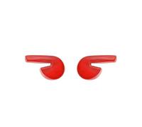 Car Interior Mouldings 2PCS Car Seat Adjust Backrest Handle Button Switch Frame Cover Trim for Mustang 2015 2016 2017 Interior Accessories Car Interior Trim Strips(Red)