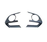 Car Interior Mouldings 2PCS Car Steering Wheel Button Panel Cover Trim Sticker For Toyota For RAV4 For Corolla E210 2019 2020 2021 2022 For RAV 4 XA50 Accessories Auto Interior(Peach color)