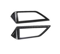 Car Interior Mouldings 2Pcs/set Car Interior Front Console Air Conditioner Outlet Vent Frame Trim Bezel Cover For XV 2018(5)