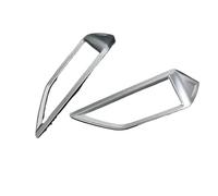 Car Interior Mouldings 2Pcs/set Car Interior Front Console Air Conditioner Outlet Vent Frame Trim Bezel Cover For XV 2018(1)