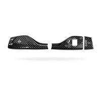 Car Interior Mouldings 2Pcs/Set Car Steering Wheel Headlight Switch Control Cover Wiper Switch Trim For BMW 1 2 3 4 5 7 Series X1 X3 X4 X5 X6 X76 GT Z4 Trim Decoration Strips(For SUV)