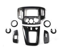 Car Interior Mouldings 8Pcs/set Car Interior Gear Shift Dashboard Central Trim Window Switch Air Vent Cover Styling For NV200 2010-2018 RHD(Type 2)