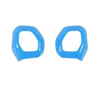 Car Interior Mouldings ABS Carbon Fiber Car Gear Shifter Head Decoration Shell Cover For Bronco 2021 2022 2023 Up Interior Accessories Car Interior(Light blue)