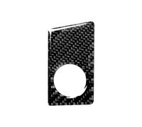 Car Interior Mouldings Auto Interior Carbon Fiber Car One-Click Start Up Engine Button Panel Sticker Trim Fit Use For Audi A4 B9 RS4 S4 2017 2018 2019 2020(Right drive hand)