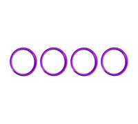 Car Interior Mouldings Car Air Center Console Outlet Trim Inner Ring Cover For A3 8V S3 2018-2022 Sportback Sedan Interior Accessories Styling Car Interior(Purple Out Ring)