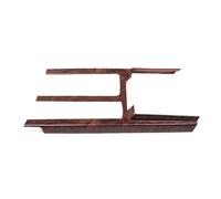 Car Interior Mouldings Car Center Console Protection Frame Trim Oak Wood Grain Cover For Land For Rover For Discovery 5 LR5 2017-2020 LHD(Rose wood grain)