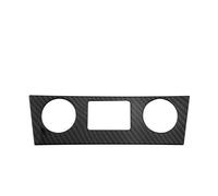 Car Interior Mouldings Car Cigarette Lighter Knob Panel Cover Sequins Trim For Hyundai For Kona For Kauai 2017-2023 ABS Interior Accessories(Black)