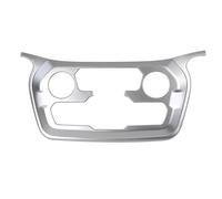 Car Interior Mouldings Car Dashboard Air Conditioning Control Panel Decoration Cover For Jeep For Renegade 2018 2019 2020 2021 2022 2023 2024 Up Interior Decoration Strips(Silver B)