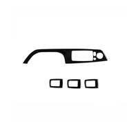 Car Interior Mouldings Car Door Window Switch Frame Cover Trim Piano Black Stickers Kit For BMW 3 Series E90 2005-2012 Car Interior Accessories LHD&RHD(RHD-With Folding)