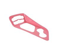 Car Interior Mouldings Car Gear Shift Cup Holder Decoration Panel Cover For Dodge For Challenger 2015 2016 2017 2018 2019 Up Interior Accessories Interior Decoration Accessories(Pink)