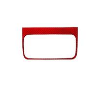 Car Interior Mouldings Car Rear Cupholder Panel Cover Trim Interior Moulding 1 Pcs for Kia for Sedona 2015 2016(Red Stickers)